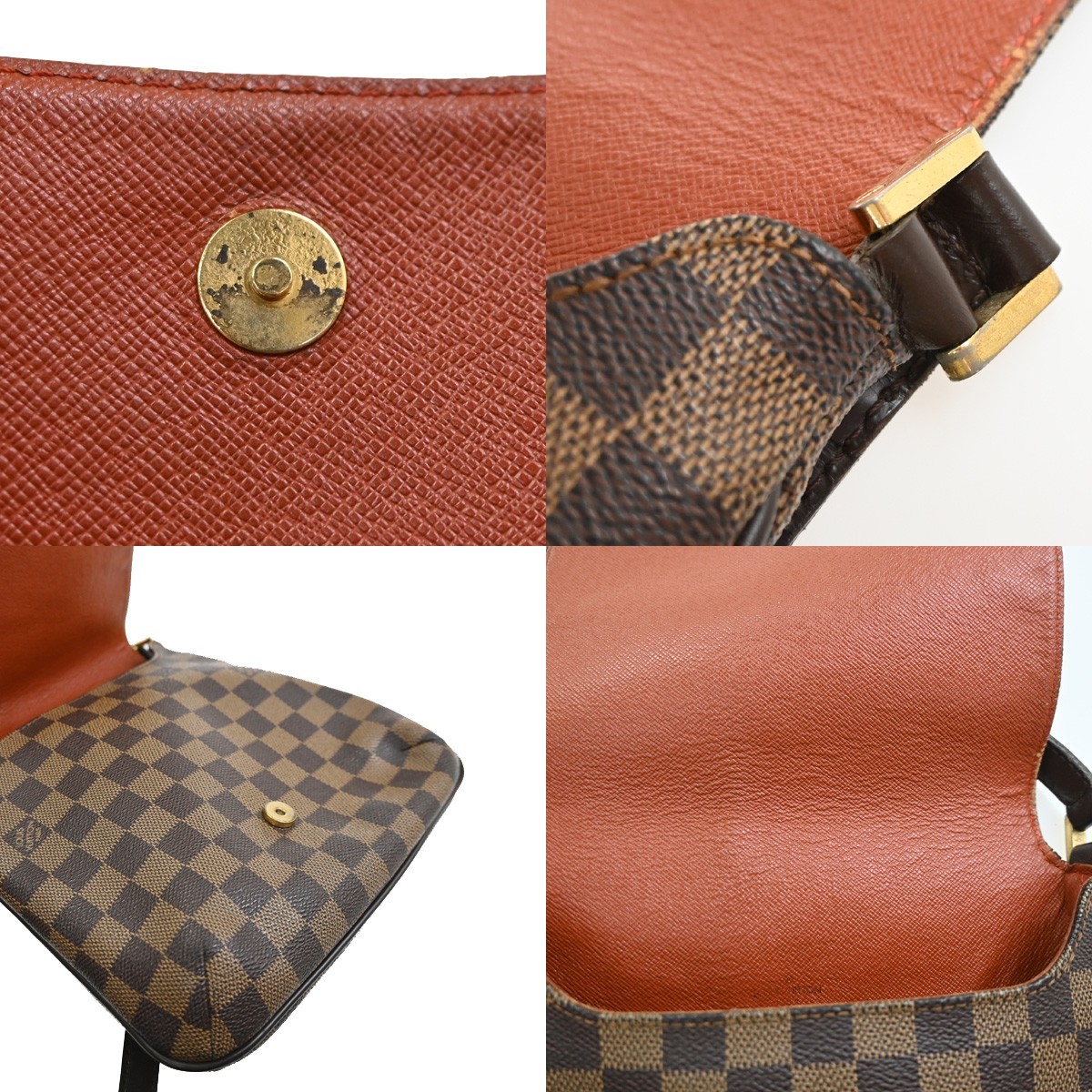 Louis Vuitton Musette Salsa Long Shoulder Handbag Damier Ebene N51300 34SA053