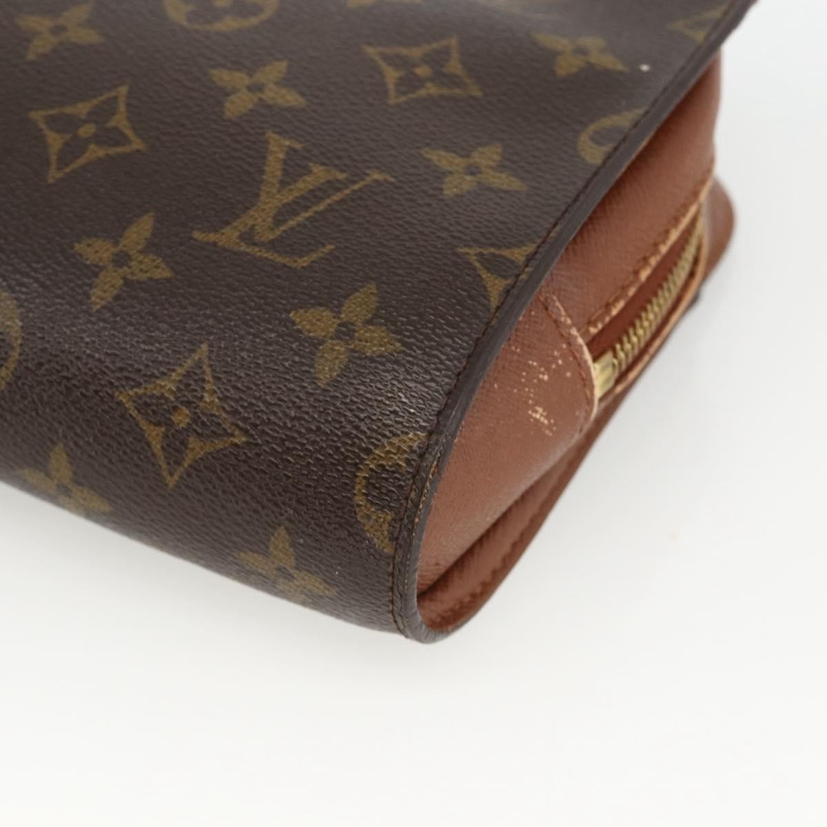 LOUIS VUITTON Monogram Orsay Clutch Bag M51790 LV Auth BA11688
