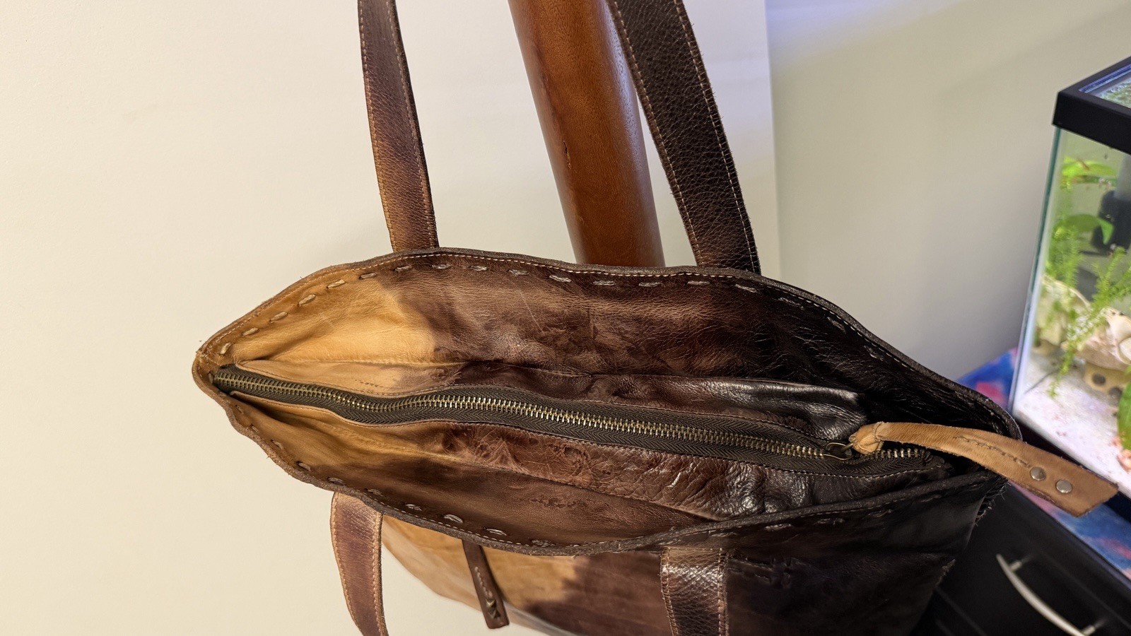 Bed Stu Skye II – Cold Brew – Tote Bag Handbag Leather Handmade