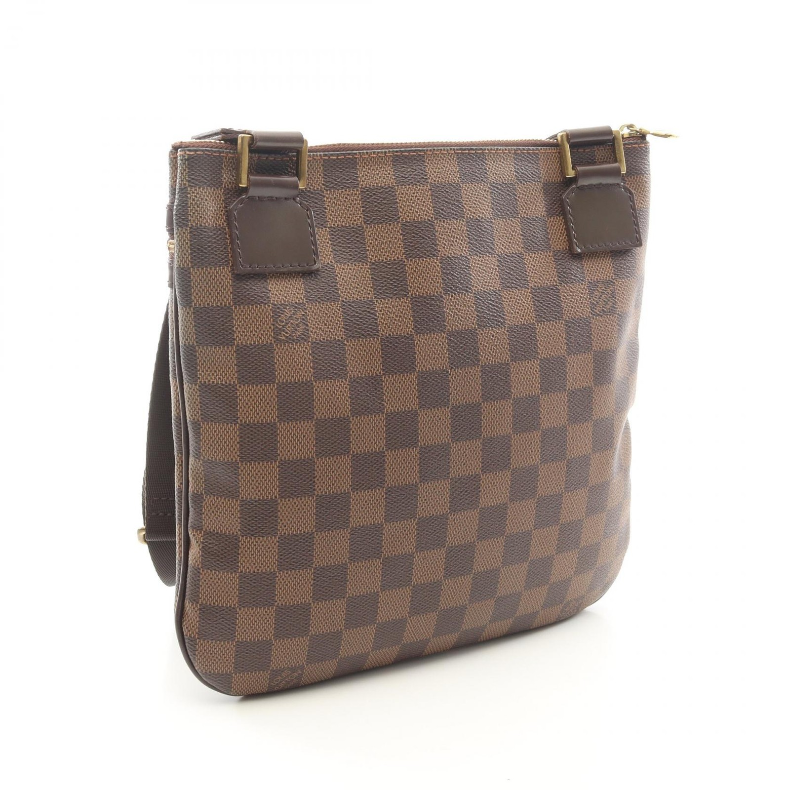 LOUIS VUITTON Pochette Bosphore Shoulder Crossbody Bag N51111 Damier Ebene Used
