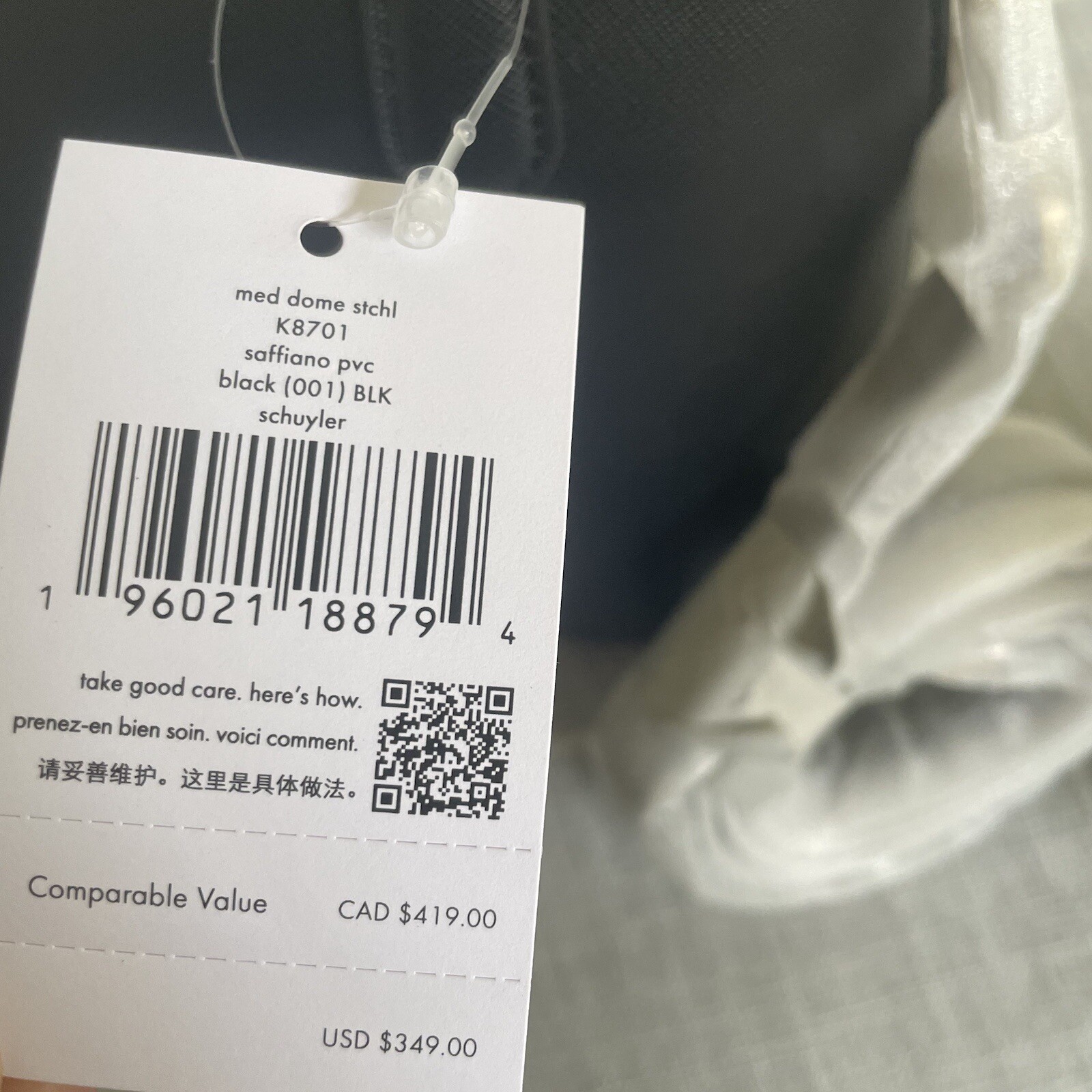 NWT Kate Spade Schuyler Medium Dome Satchel