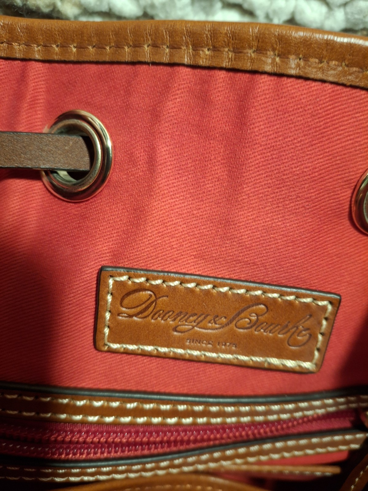 Dooney & Bourke Pebble Grain Kendall Shoulder/Crossbody – Pumpkin – Exc. Cond.