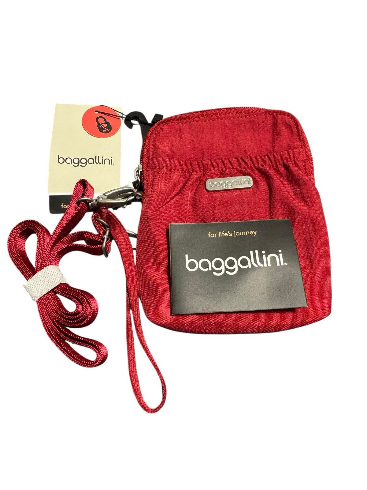 Baggallini Take Two RFID Bryant Crossbody – 5×7.25 Lightweight Travel Vacation