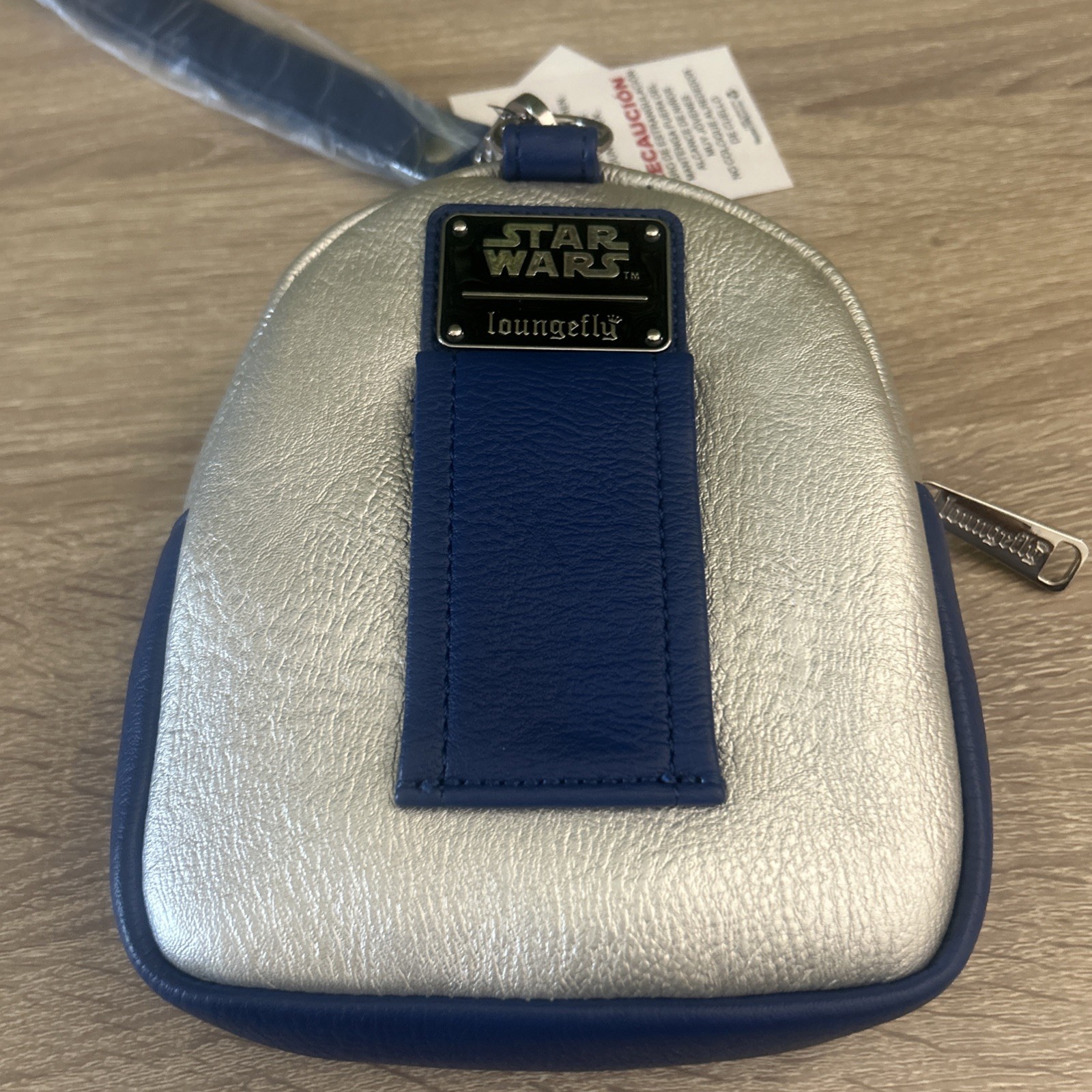 Loungefly Disney Star Wars R2-D2 Droid – Wristlet Mini Belt Bag NWT