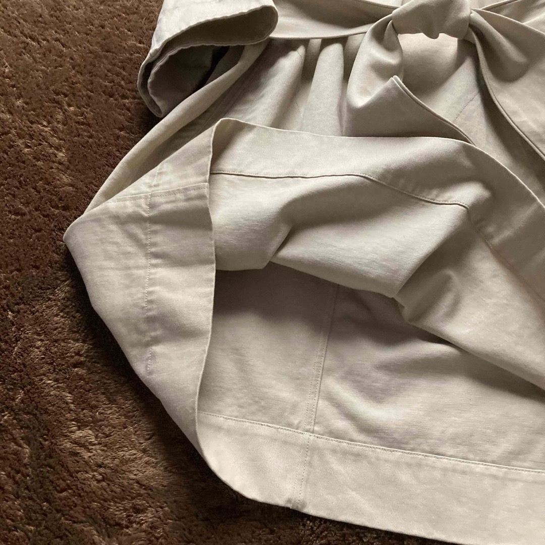 Ralph Lauren Cotton V-Neck Chino Dress Belt Beige Used