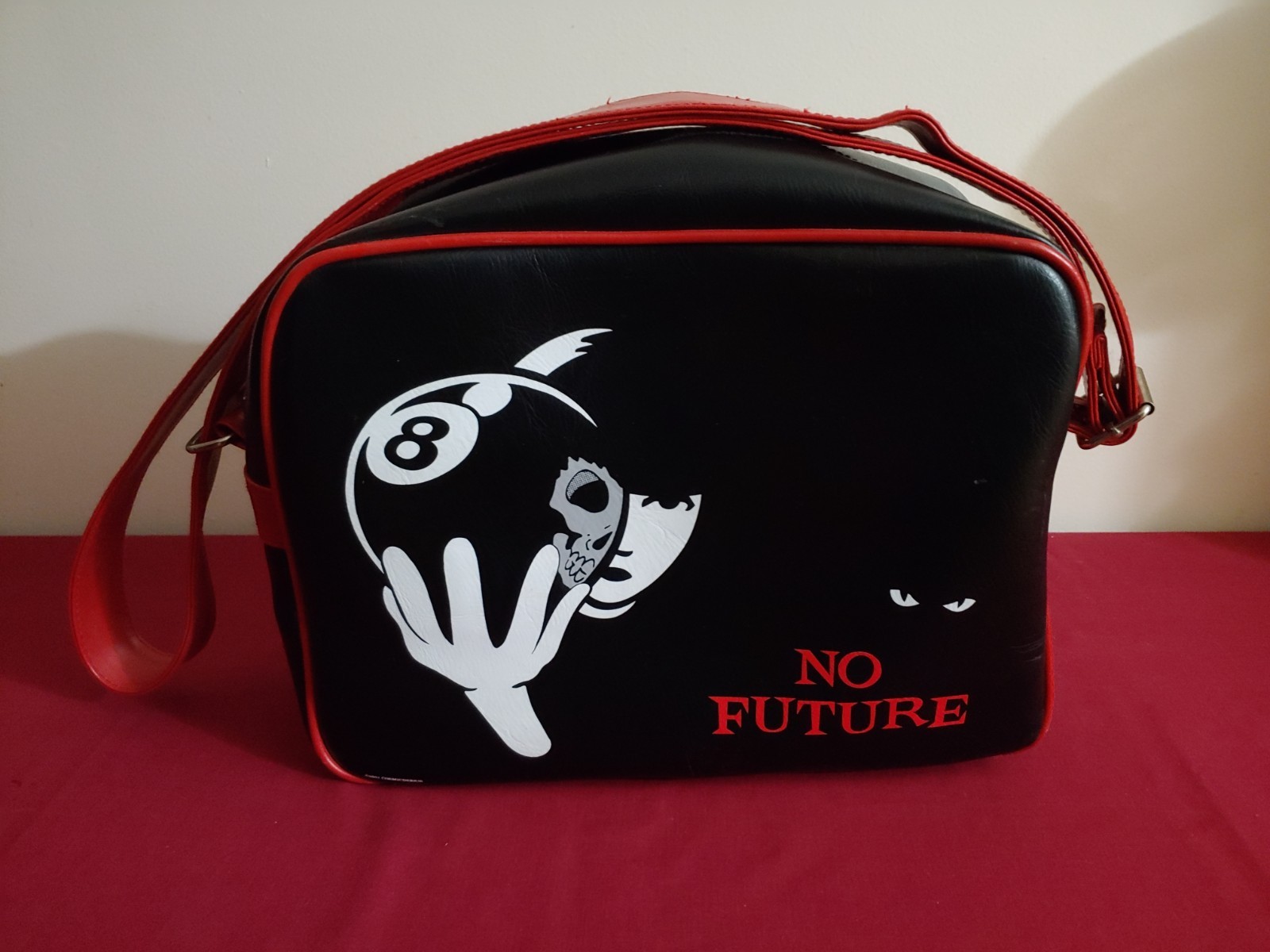 Emily the Strange 2001 Cosmic Debris Goth Shoulder Bag with Strap – NO FUTURE