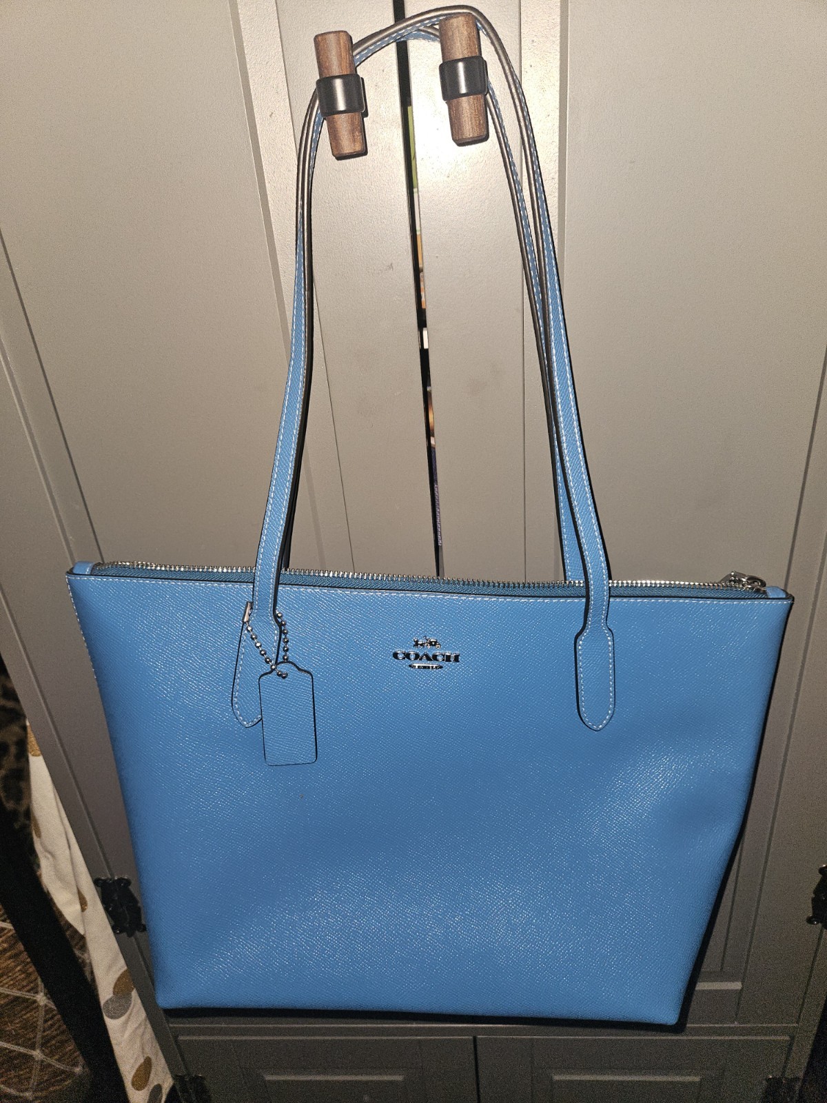 Coach Gallery Tote Blue