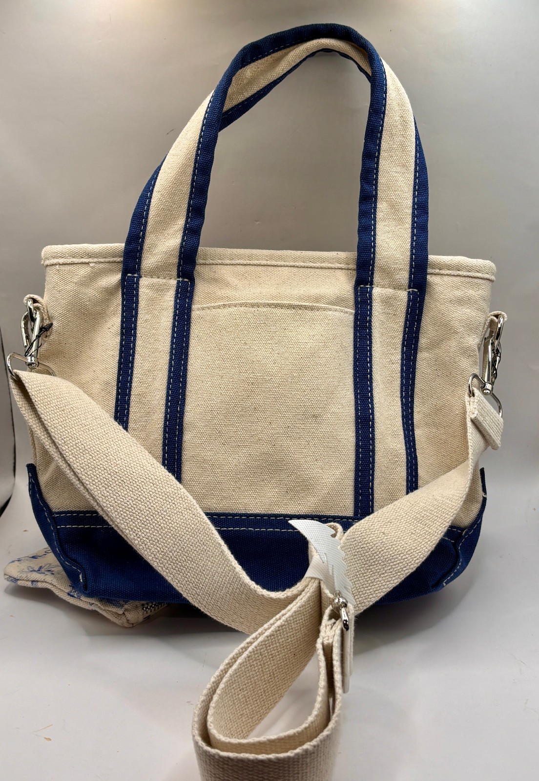 C&C California Greece Canvas Tote Bag Purse w/ Toile Wristlet Tiktok NEW NWT