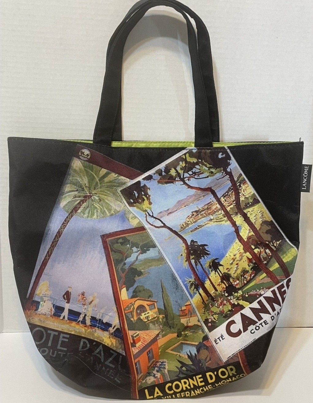 NWOT Lancôme French Riviera Collection Canvas Tote/Shopping Bag