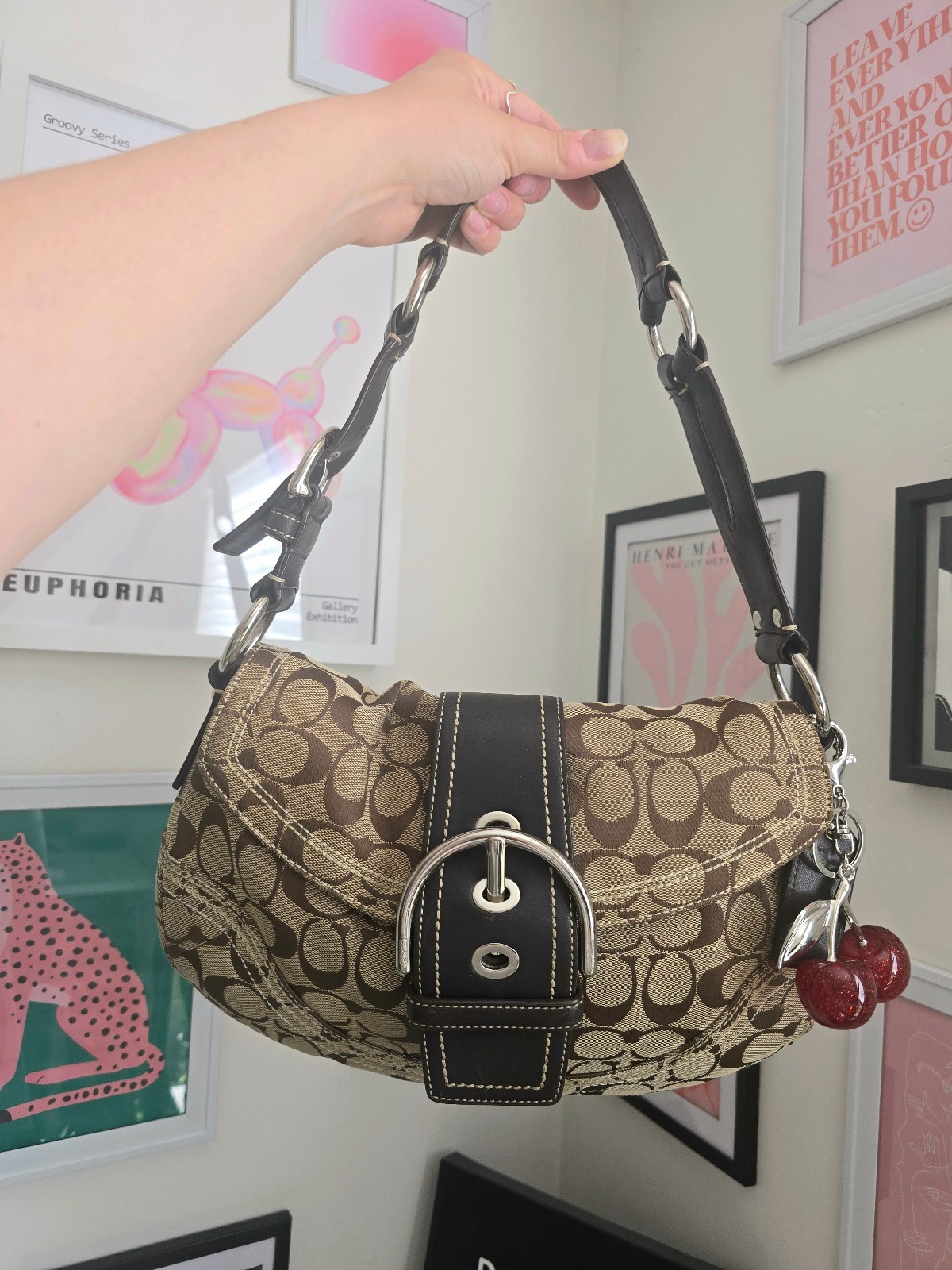 Coach Y2K Soho Medium Hobo Bag w/Dust Bag and Original Receipt