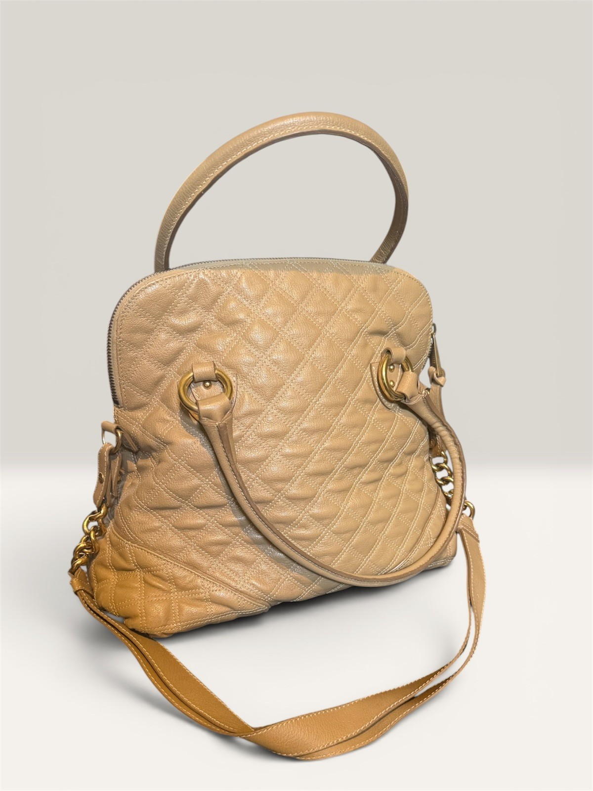 GORGEOUS Marc Jacobs Large Quilted Margot Satchel Bag -MRSP $1,350!