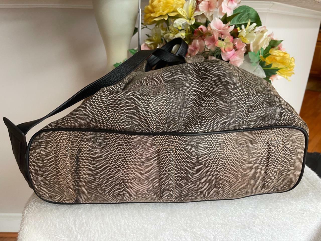 ALLIBELLE EMBOSSED LEATHER BAG PURSE (PU180