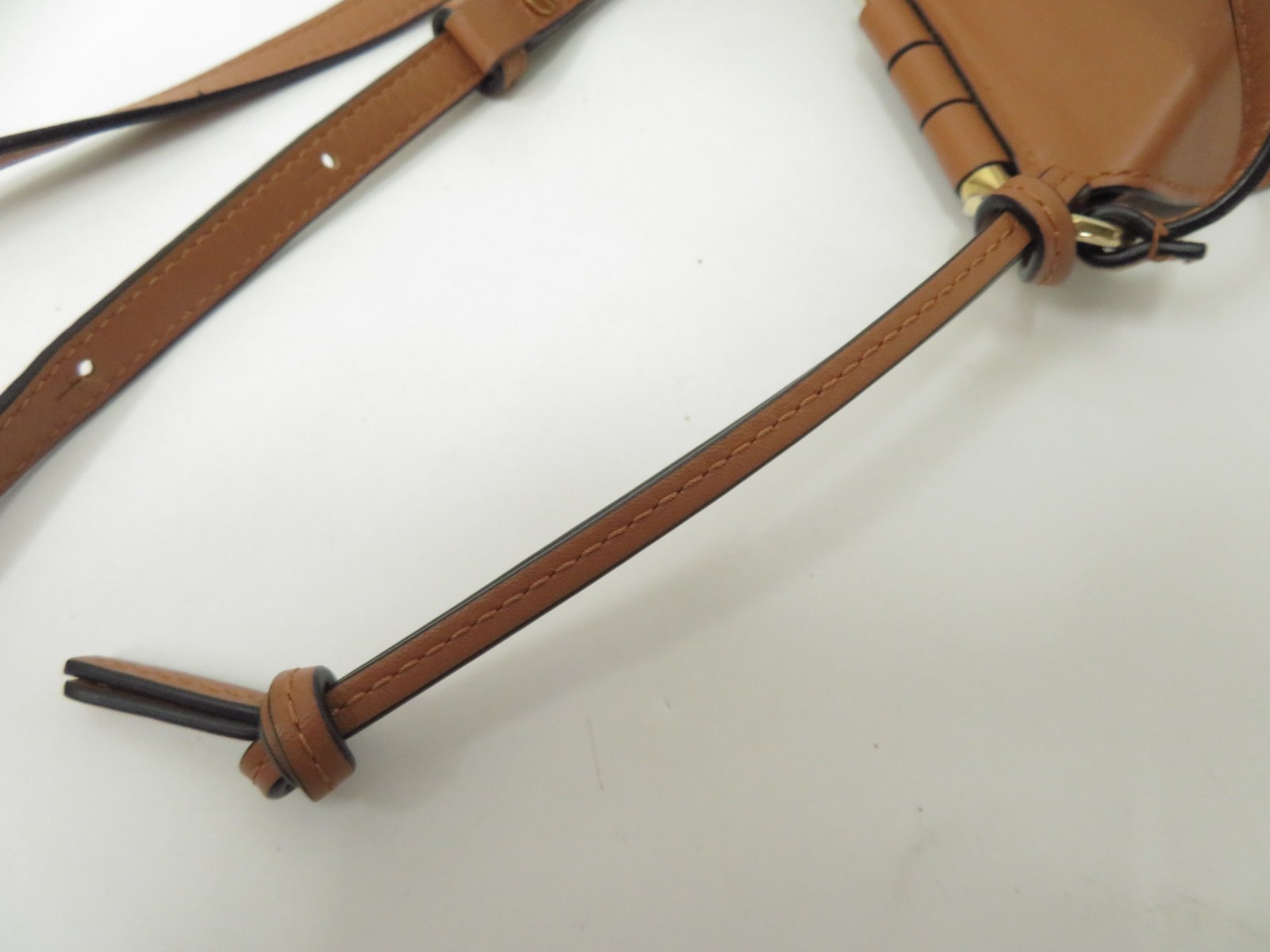 Authentic LOEWE Anagram Gate Pocket Leather Shoulder Bag S#53443
