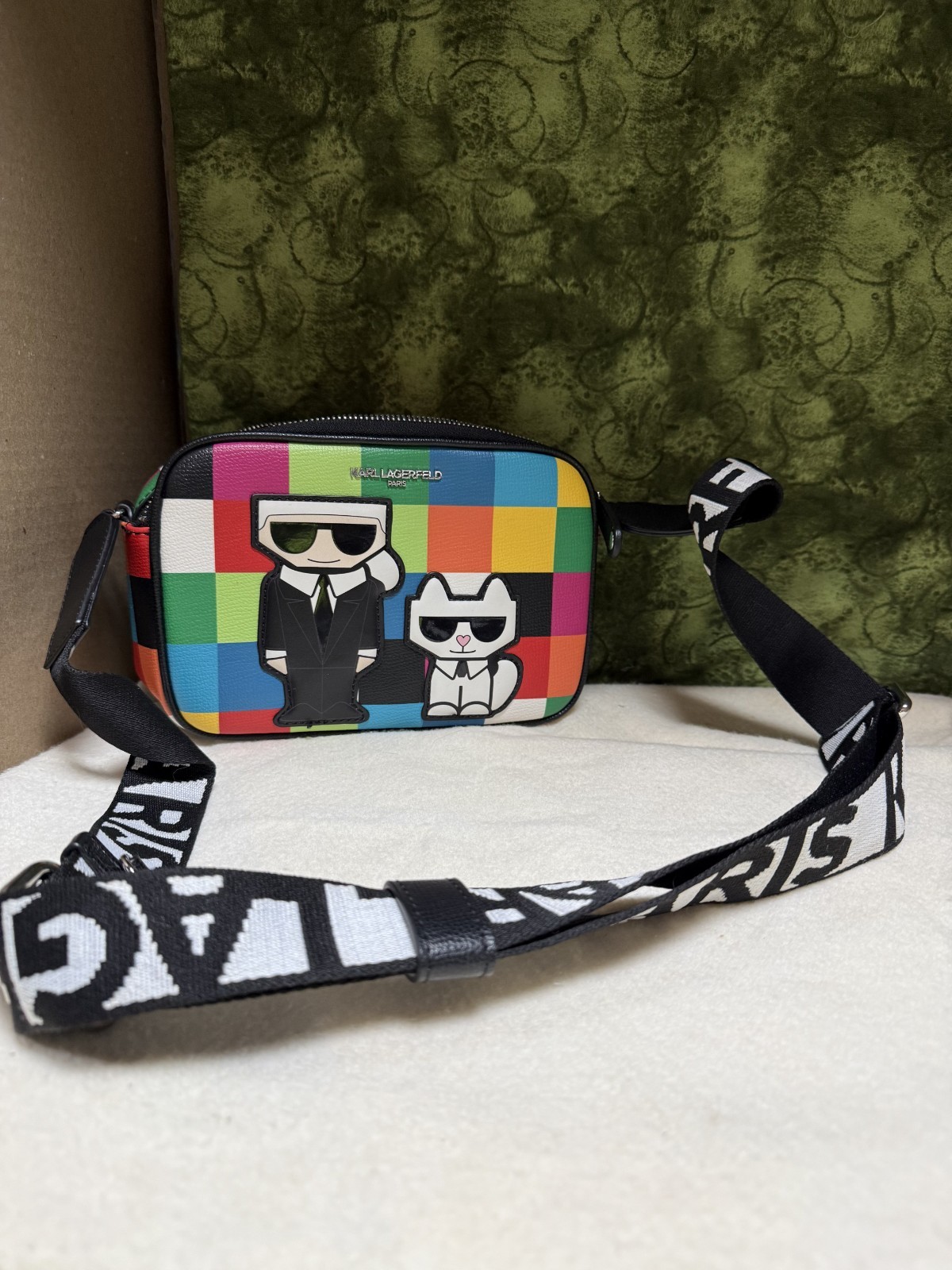 KARL LAGERFELD PARIS (Maybelle & Karl) Multi Combo Crossbody Bag