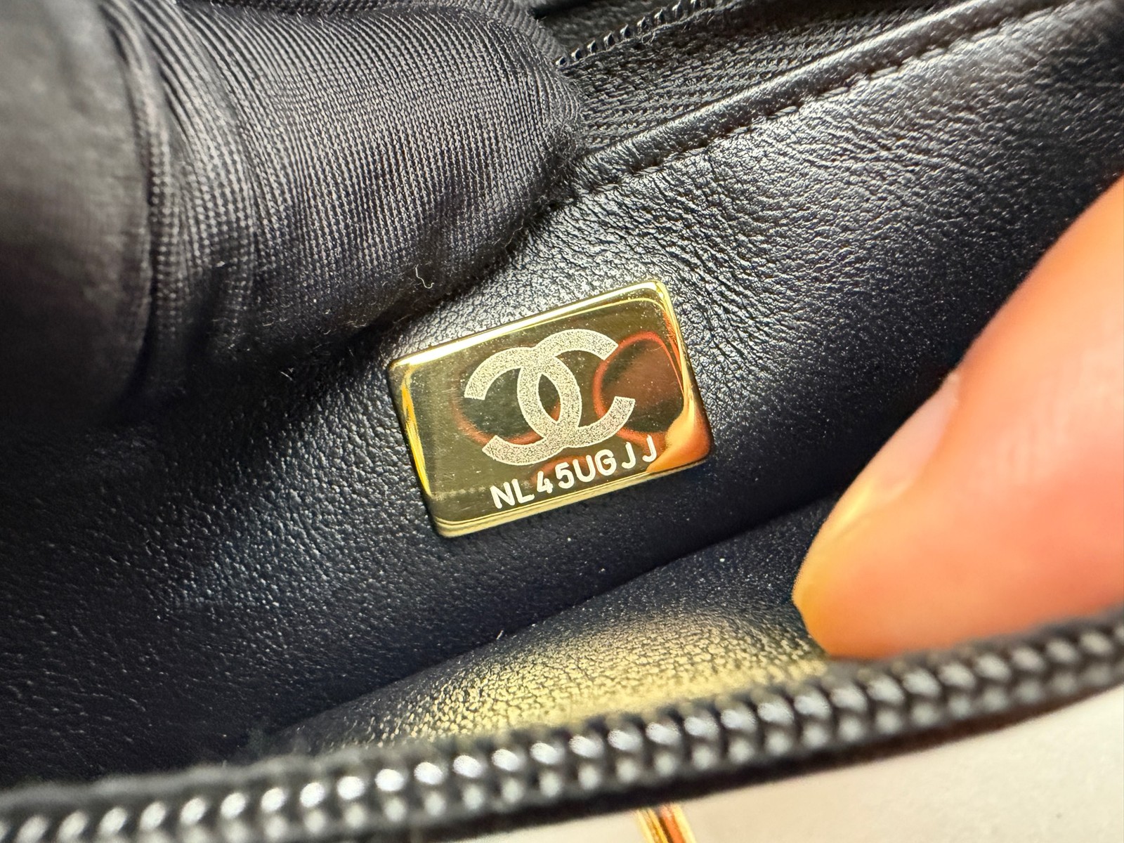 Chanel 24C Handle WOC Standard Black Lambskin Crossbody Handheld Duty Paid