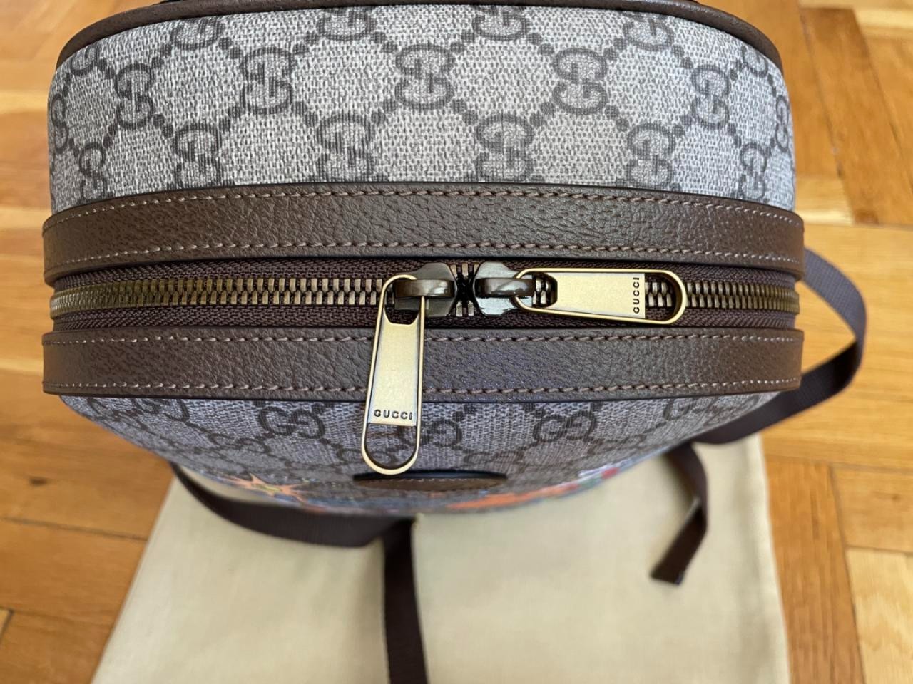 Gucci x Disney Backpack Supreme Canvas Bag Donald Duck Limited Edition Authentic