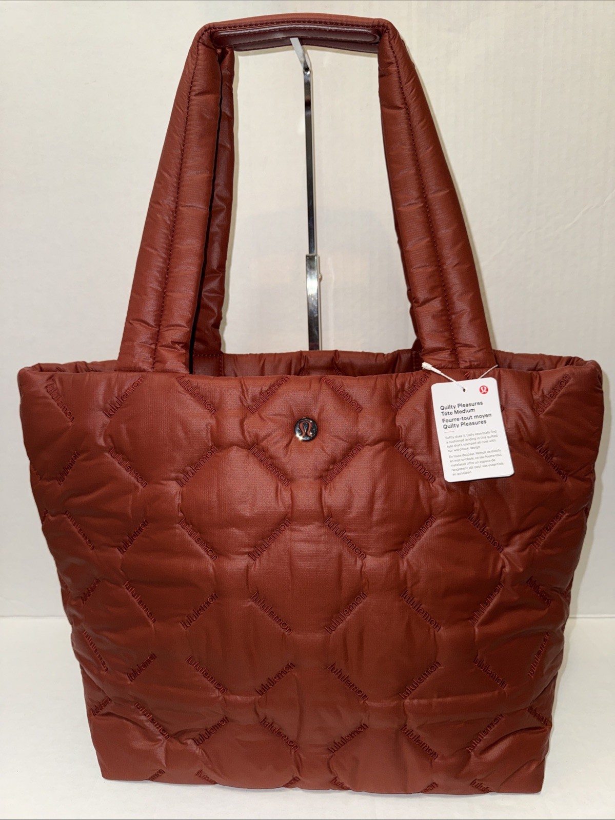 Lululemon Quilts Pleasures Medium 12 L Tote Bag In Rockwood NWT