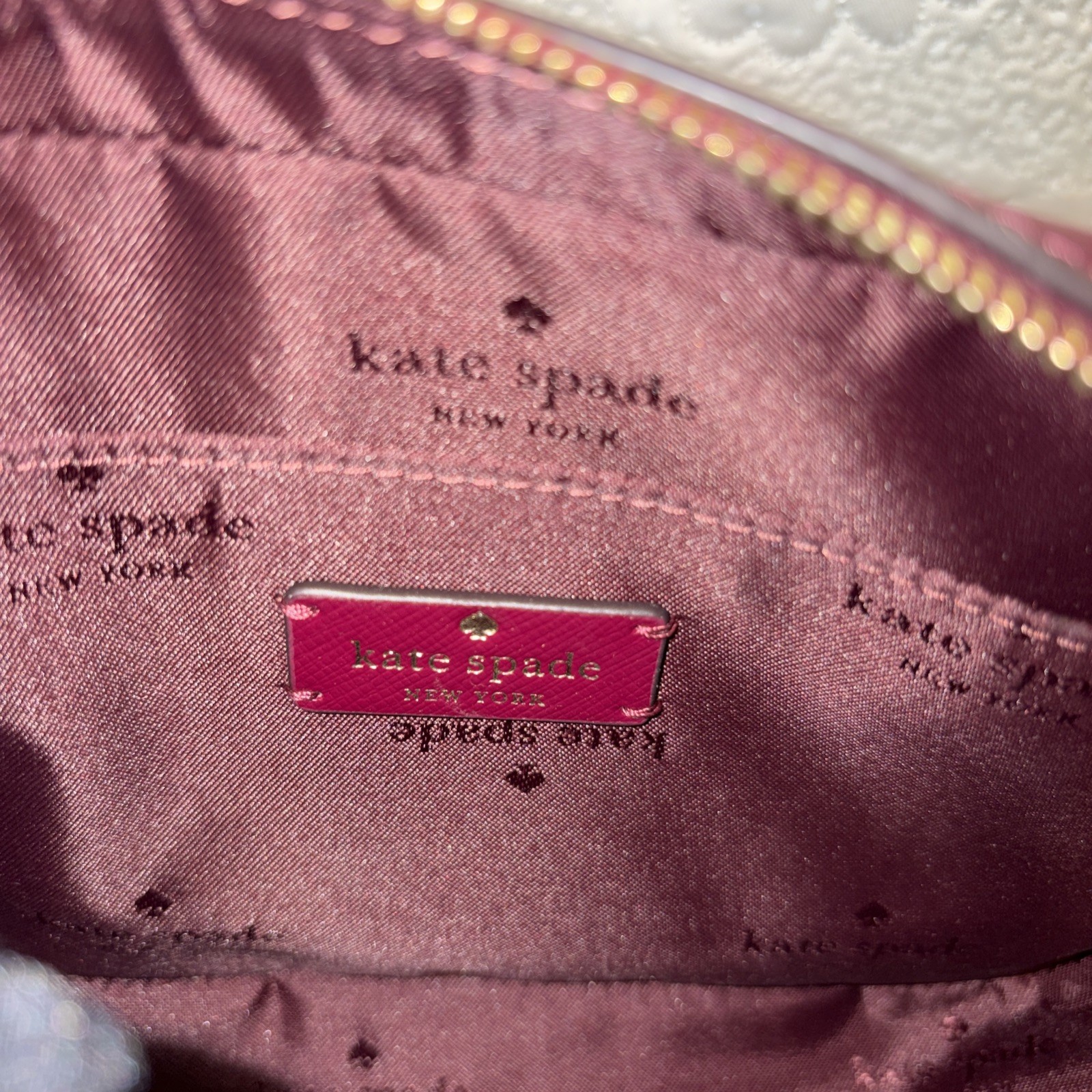 Kate Spade Madison Mini Camera Bag Saffiano Leather Blackberry
