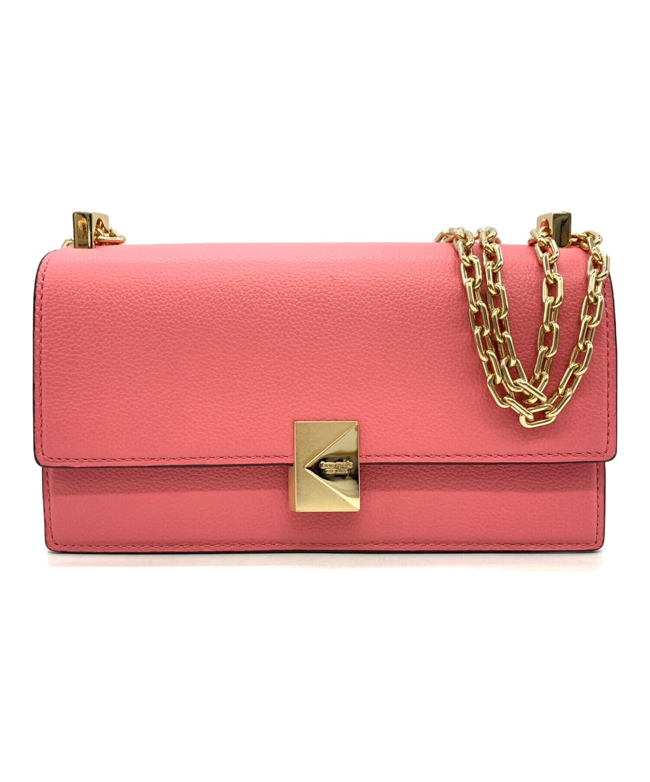 Kate Spade Deco mini flap chain crossbody KJ656 Pink Bag #TFB8855