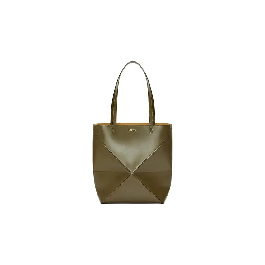 LOEWE Puzzle Fold Tote Bag Handbag Medium Women’s 10×5.7×12.4 in