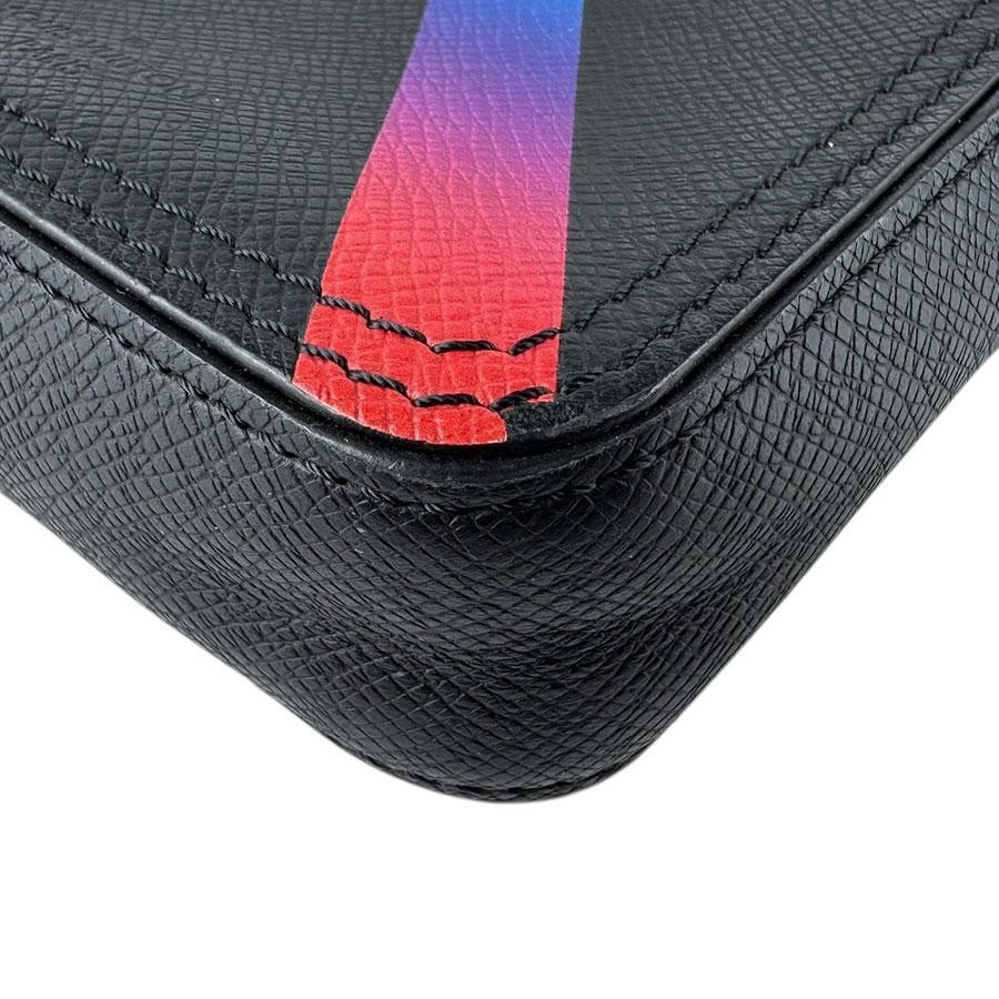 LOUIS VUITTON Bag: Danube Messenger M30332 Noir/Rainbow W12H16D4cm w/NA;