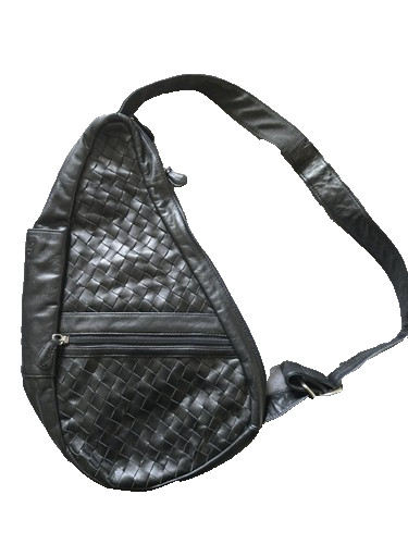 AmeriBag Tuscany Collection Healthy Back Bag Leather Black Leather New