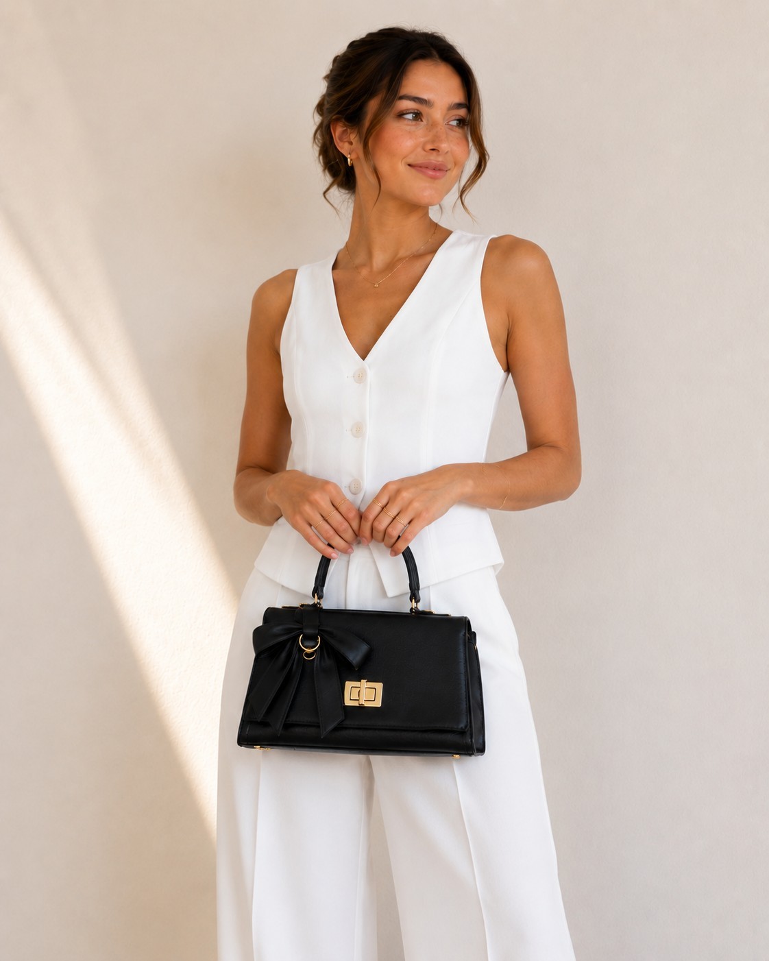 Melie Bianco handbag Satchel Purse