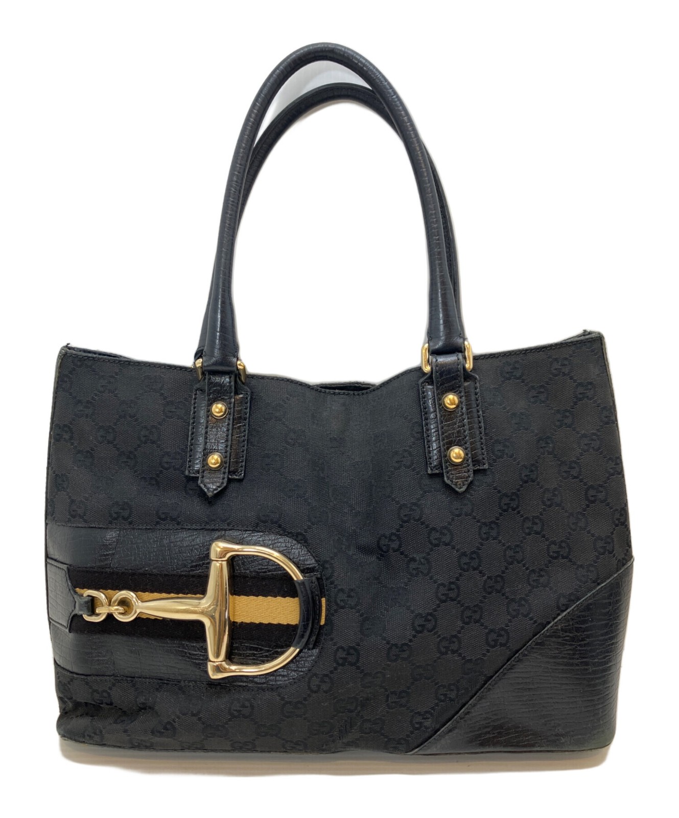 Gucci GG 137385 Canvas Tote Bag #TFB13491