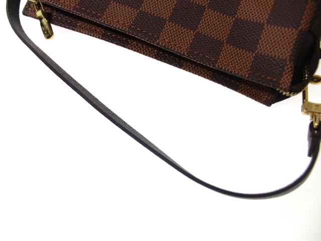 Louis Vuitton Accessory Pouch True Makeup Damier Bag N51982 Brown 1982 #DB1580