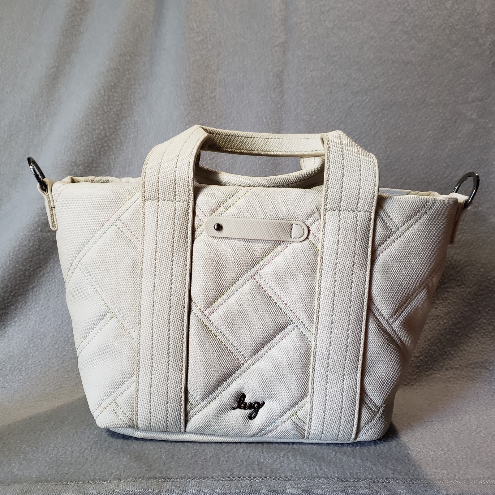 Lug Dory Matte Luxe VL Cream Stitched- No Crossbody Strap