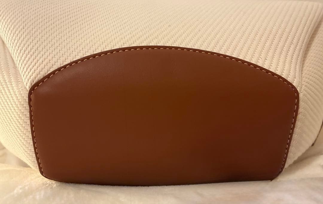 POLENE Cyme Mini Tisse Cognac