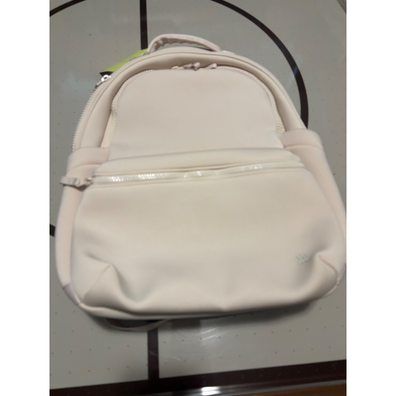 All in Motion Neoprene Backpack Cream Off White Athletic Travel Bag New