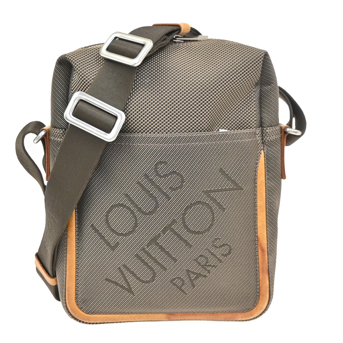 LOUIS VUITTON Citadin Shoulder Bag Damier Geant Canvas Terre M93040 39KC927