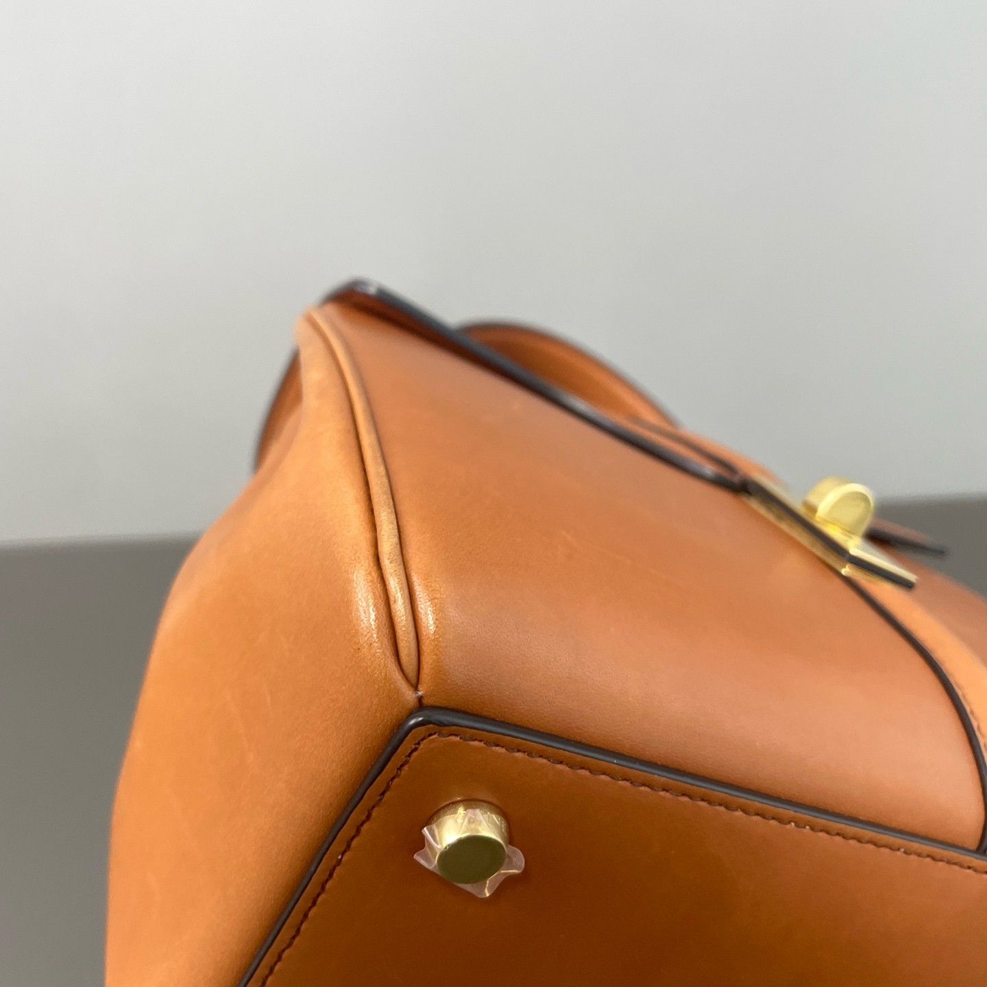 Celine 2022 Soft 16 Small Caramel Smooth Calf Leather 3 Way Bag Duty Paid