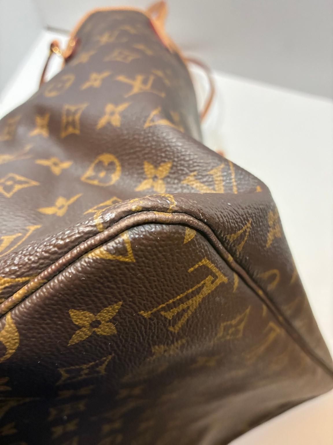 Louis Vuitton Neverfull GM Monogram Canvas Tote Box Dust Bag Made in USA