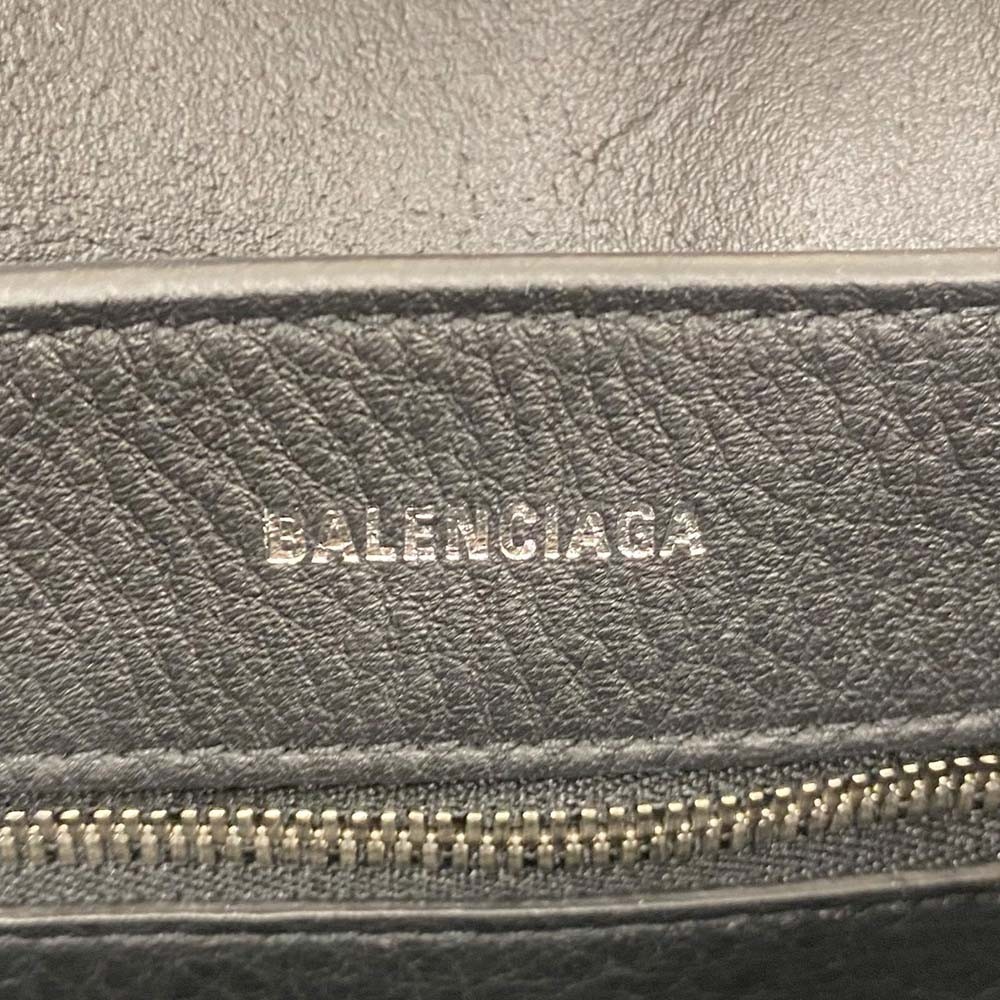 BALENCIAGA Everyday Tote Bag XXS Color Black Leather Size 8.07 inches Women 99