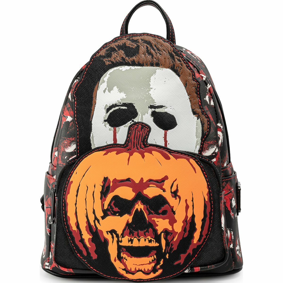 Loungefly Halloween II Michael Myers Mini Backpack + Wallet New