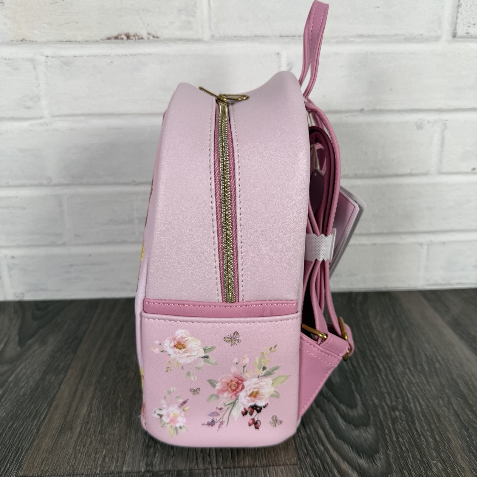 Loungefly Disney Princess Group Pink Mini Backpack Pink Scene New