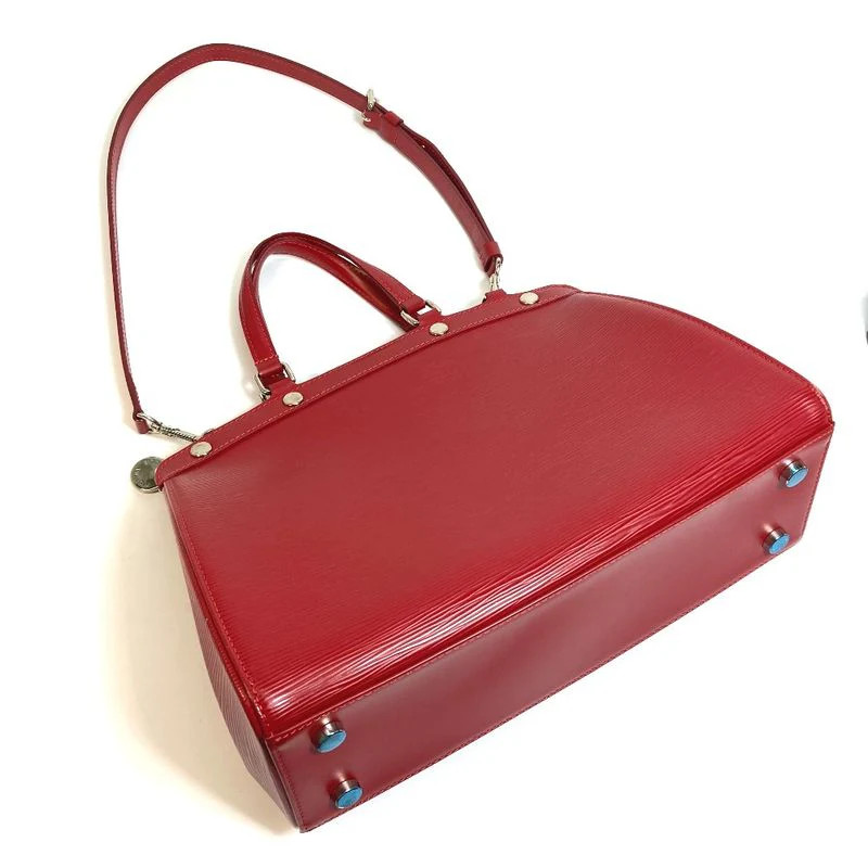 Louis Vuitton Handbag Blair MM M4030 E Epi Leather Carmine Red