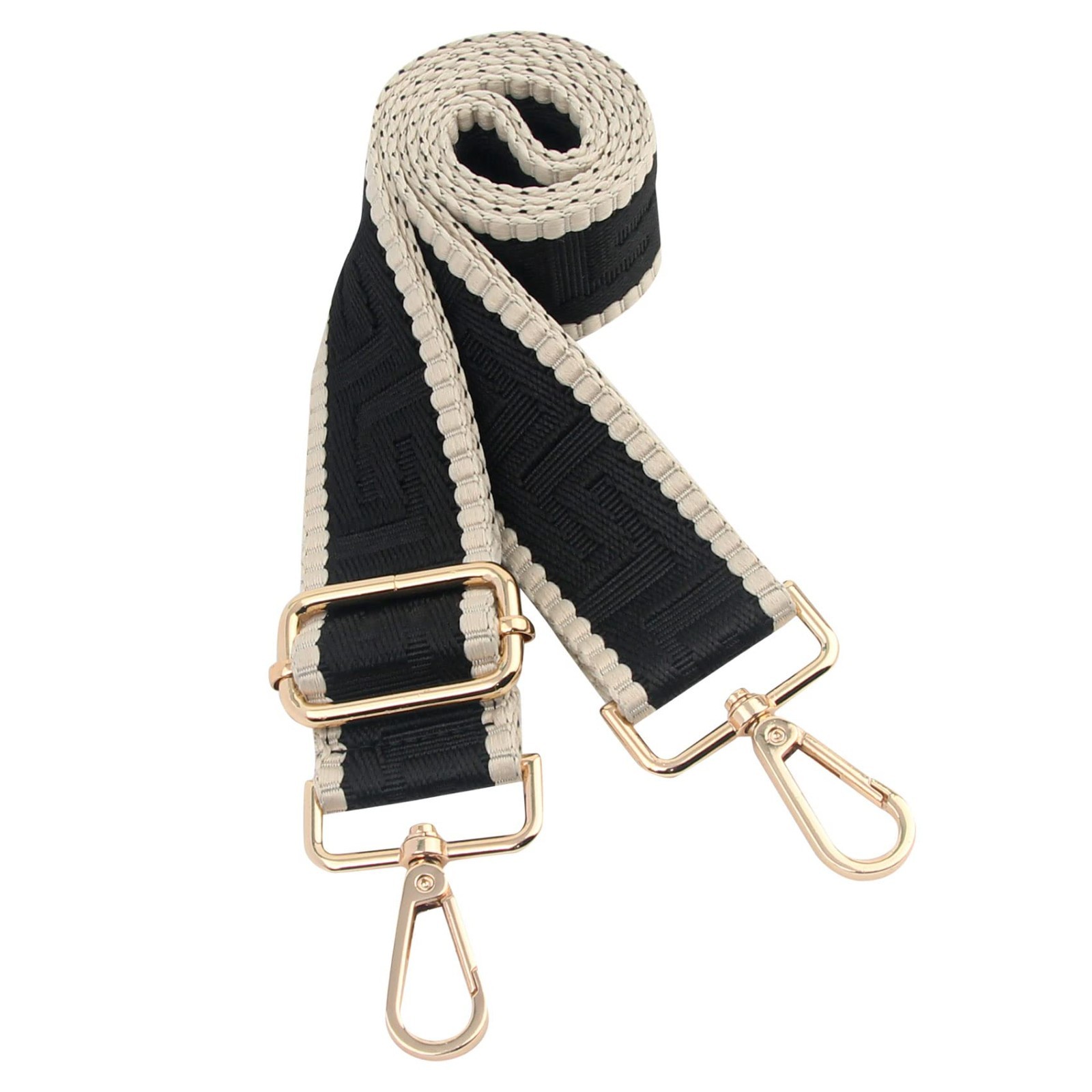 Purse Strap, Durable Shoulder Strap for Handbags Detachable, Black