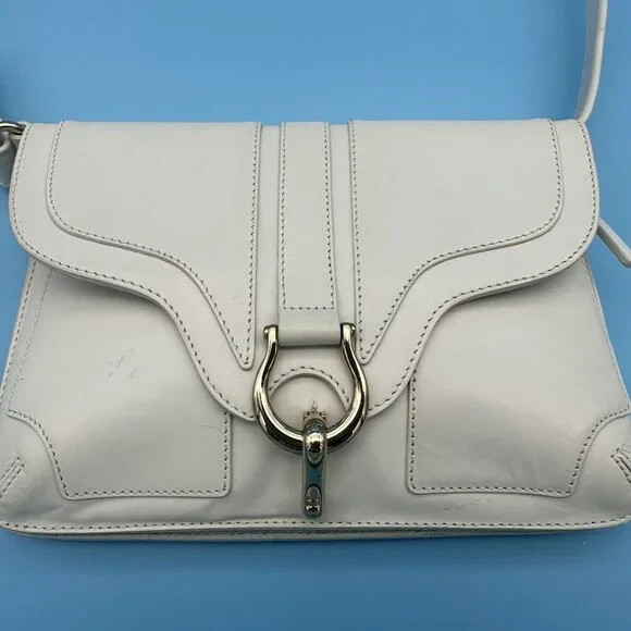 EUC Kate Spade White Gavin Sutton Shoulder Bag or Hand Bag