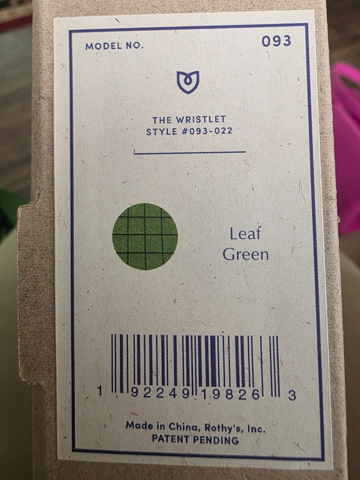 Rothy’s Leaf Green Wristlet-Sustainable Designer