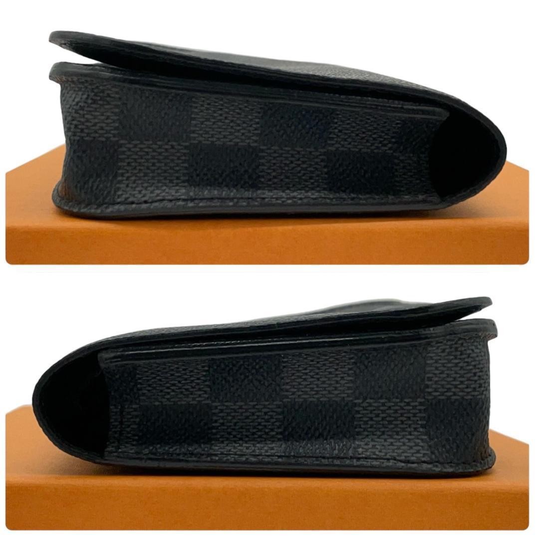 Super Mint Condition Louis Vuitton Pochette Homme Damier Graphite M6837 Men’s Wo