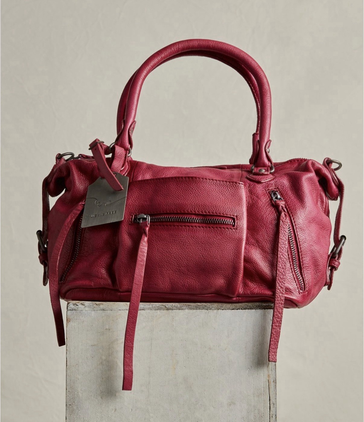 We The Free Free People baby açaí Emerson tote