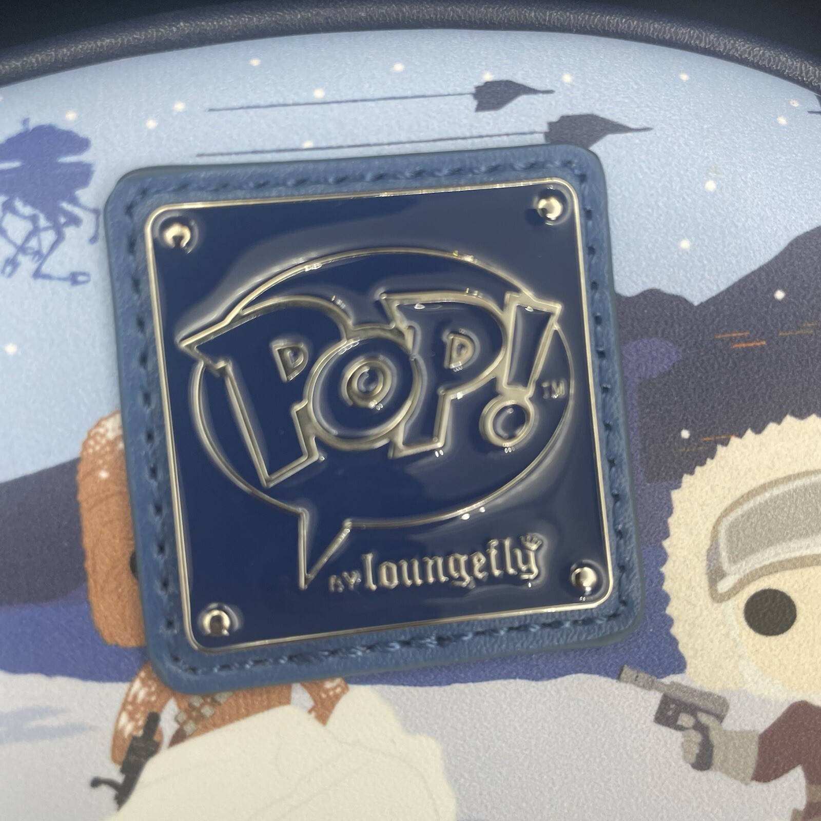 POP Loungefly – Star Wars: Hans Solo/Princess Leia on Hoth – Mini Backpack