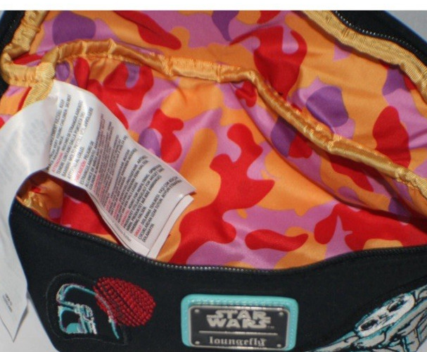 Loungefly Star Wars Baby Yoda Grogu Mandalorian The Child Belt Bag Fanny Pack NW