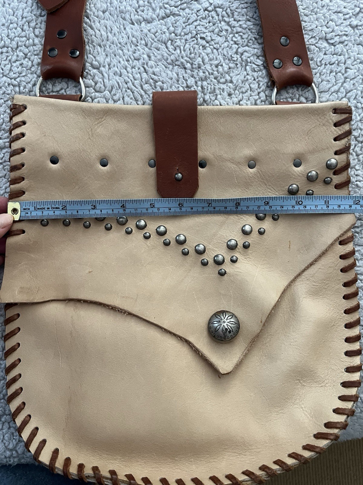 Custom Made/Western High Quality Leather BohoLux OAK Crossbody Handbag