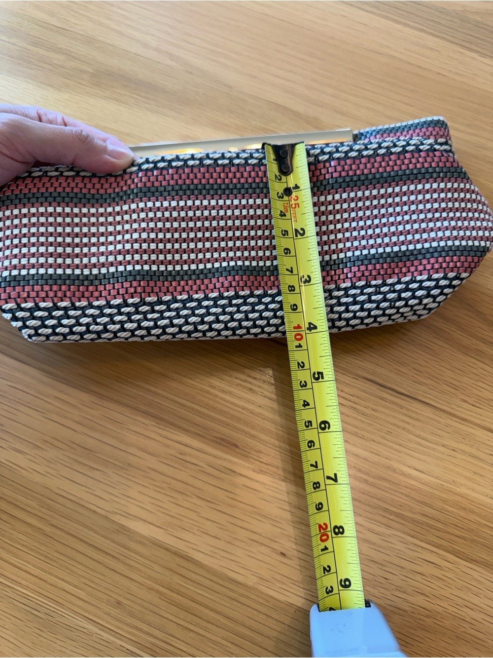 NWOT Stella & Dot -Woven clutch. NO chain.
