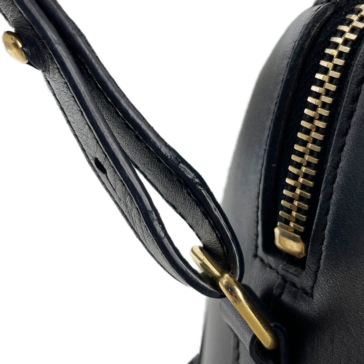 Saint Laurent Baby Duffle 2way Leopard Leather Unborn Calf Shoulder bag 4746