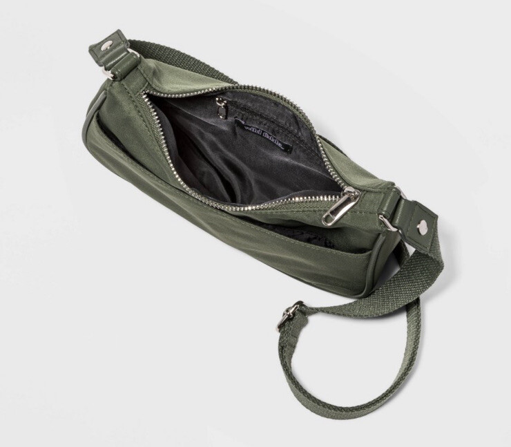 Wild Fable Women Green Crossbody Bag W/ Coin Purse Pouch One Size